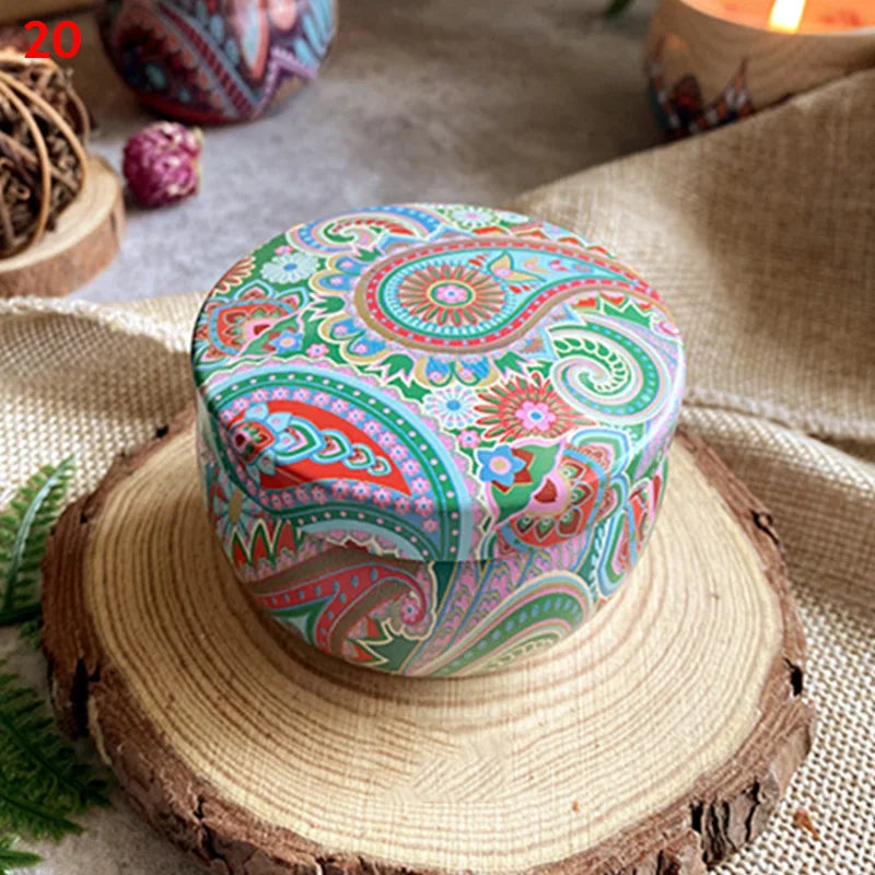 Scented Vintage Flower Candles – Elegant Floral Aromatherapy for a Romantic, Relaxing Atmosphere