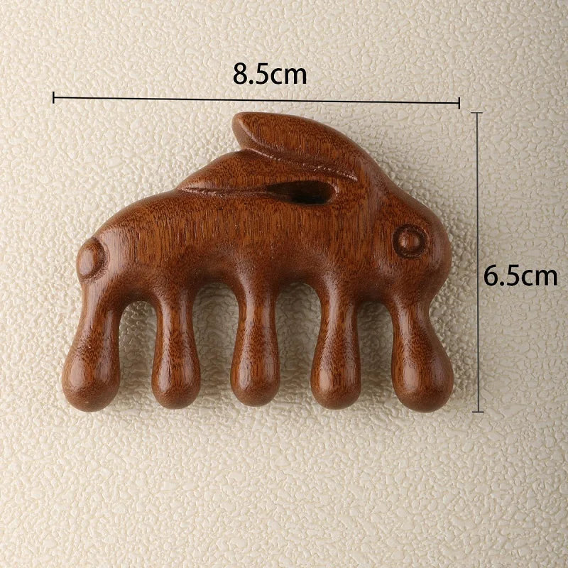 New Wooden Massager Comb