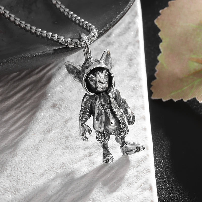 Guardian Angel Pendant Necklace – Spiritual Protection & Comfort in a Timeless Design